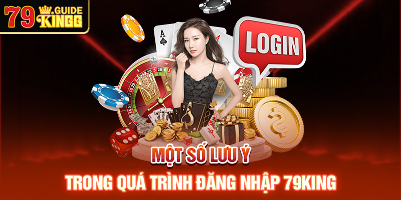 Lưu ý trong quá trình đăng nhập